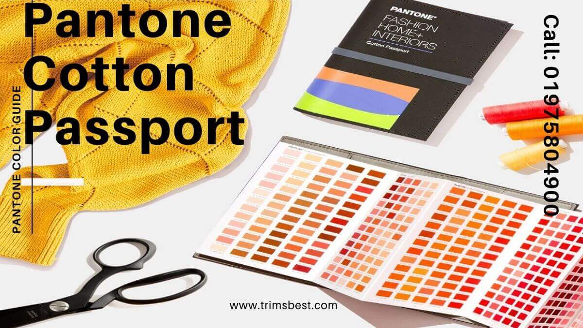 TCX Pantone Cotton Passport GUIDE Trims Best Ltd