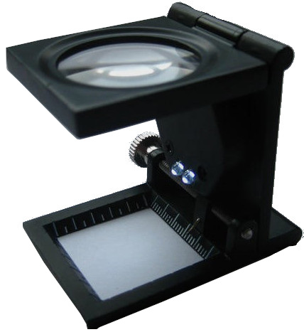 Magnifier glass with Counting Indicator