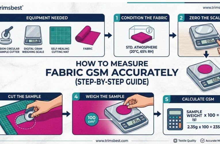 How to Measure Fabric GSM Accurately (Step-by-Step Guide)