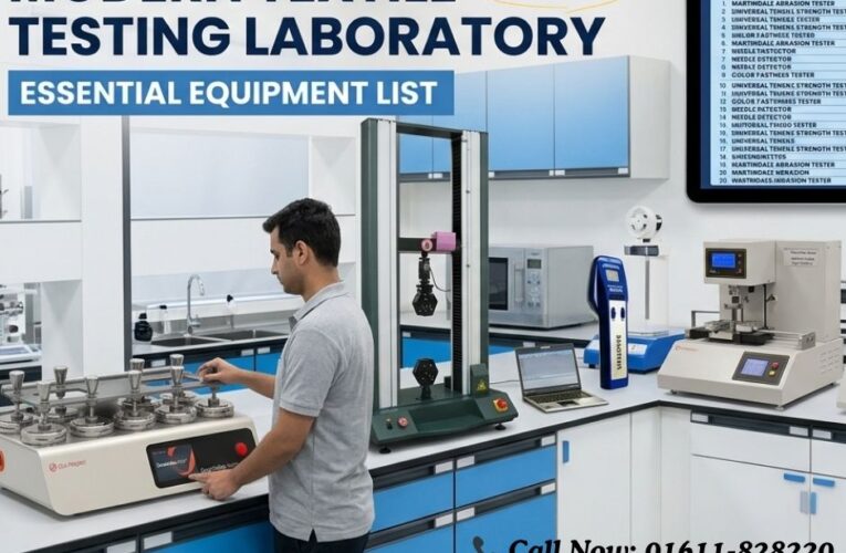 Textile Testing Equipment List for Modern Labs (2026 Guide)