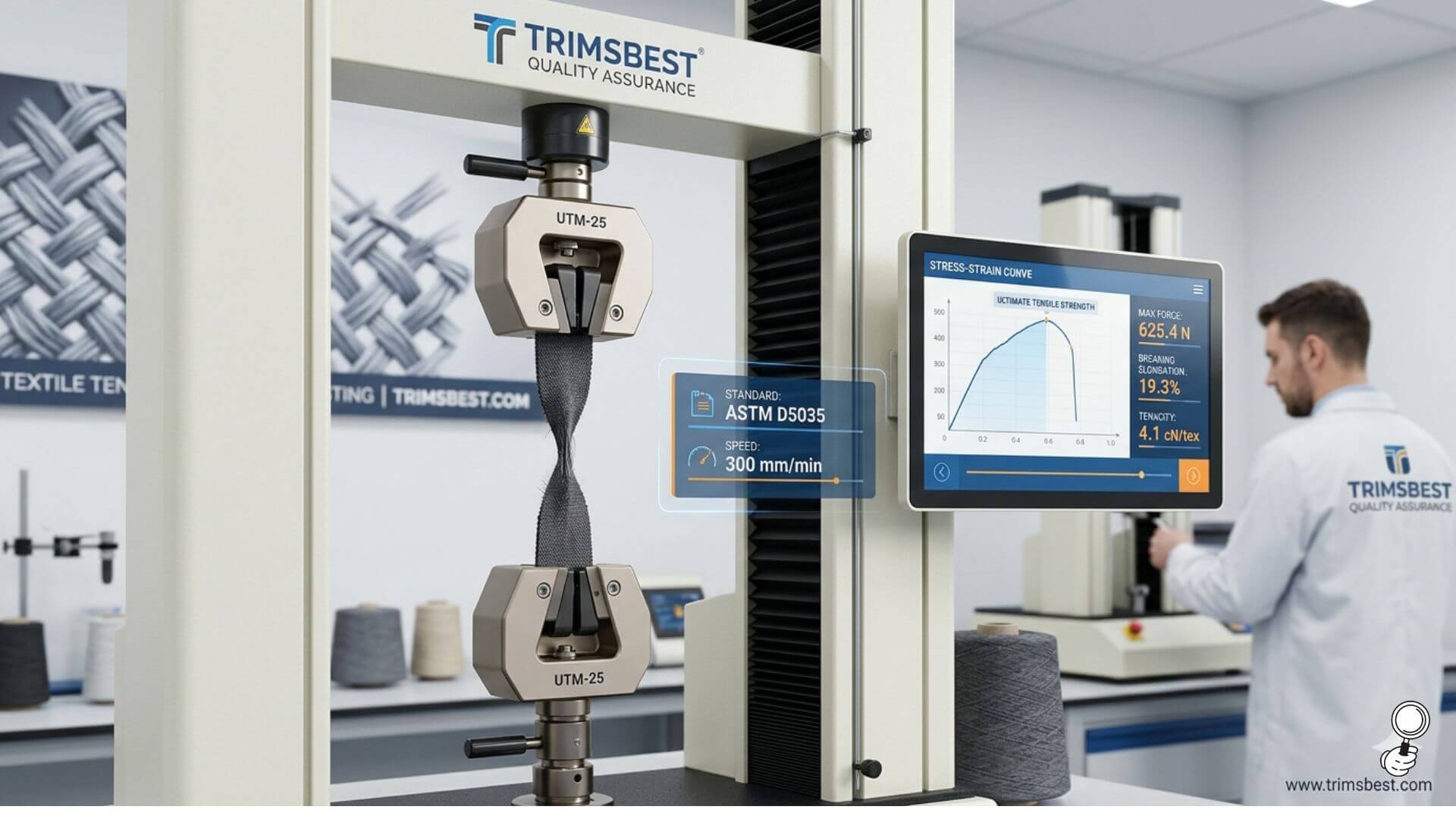 Tensile Strength in textiles